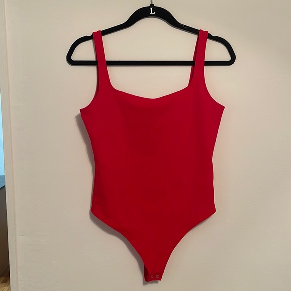 Express Bodysuit. Red, size S - Picture 1 of 3